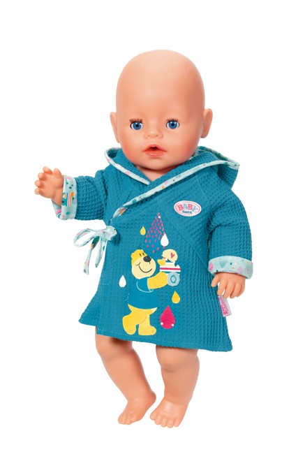 BABY born - Bathrobe 43cm - Blue