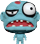 Splats Head - Maxi  Walky Zobie 17 cm (50162)