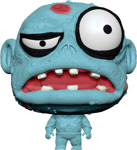 Splats Head - Maxi  Walky Zobie 17 cm (50162)