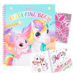 Ylvi Colouring Book With Unicorn And Sequins (412492)