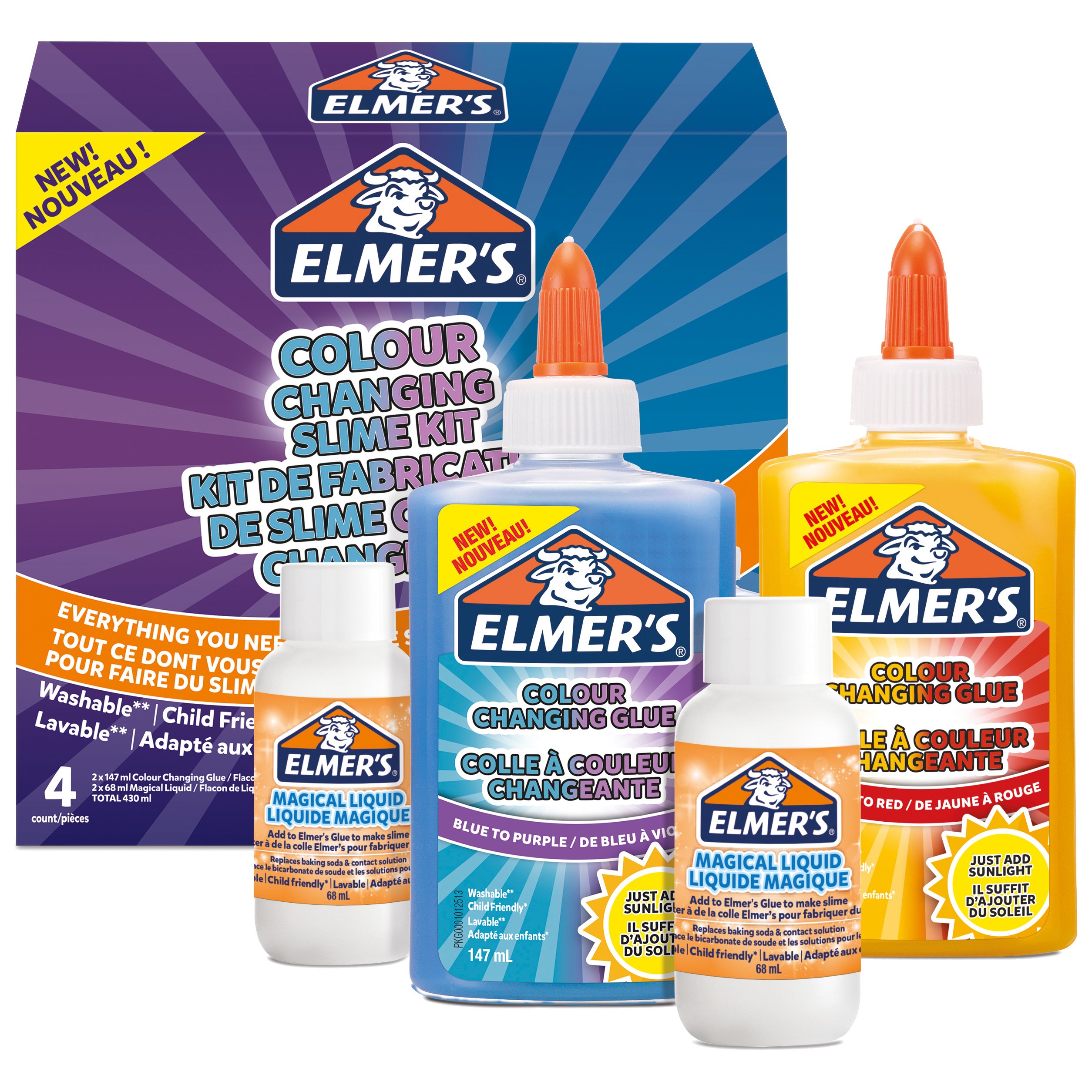 Elmer's - Color Change Slime Kit (2109487) - Leker