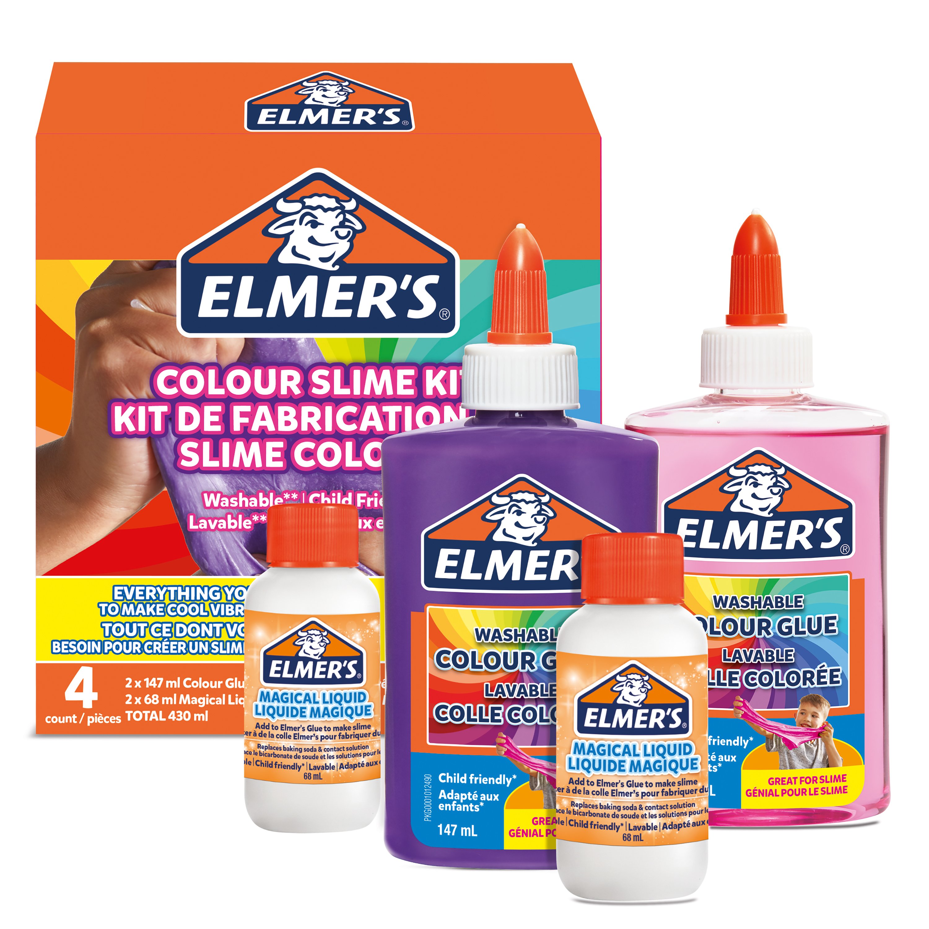 Elmer's - Opaque Color Slime Kit (2109506) - Leker