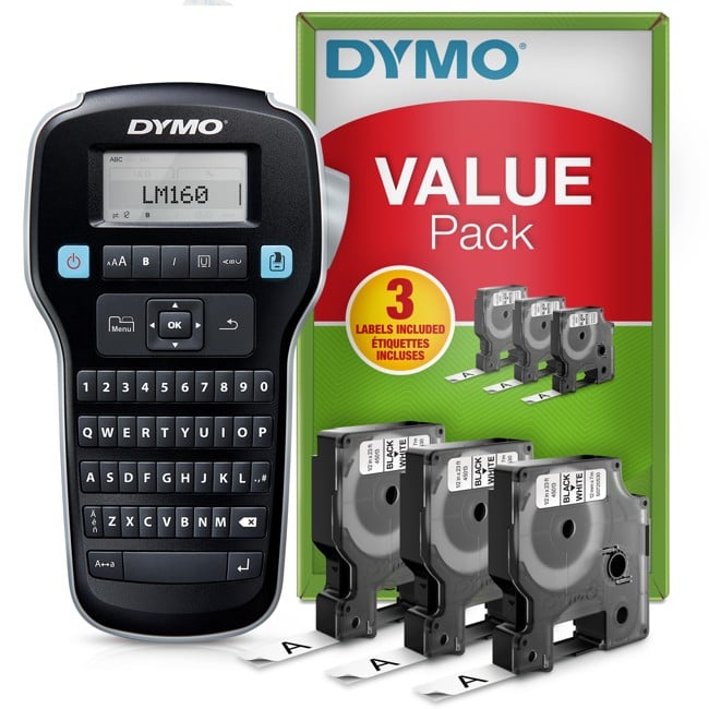 DYMO - LabelManager 160 Label Maker Starter Kit (2181011)