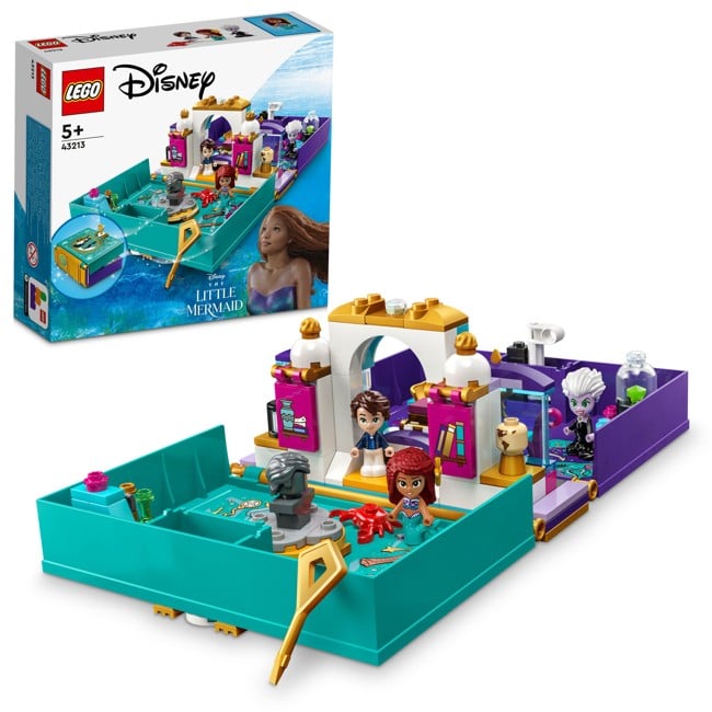 LEGO Disney Princess - Den lille havfrue-bog (43213)