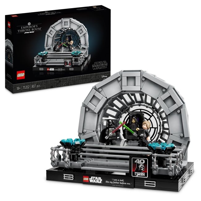 LEGO Star Wars - Diorama med Kejserens tronsal (75352)