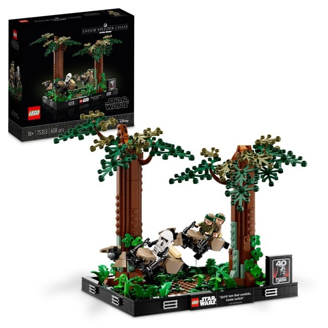 LEGO Star Wars - Verfolgungsjagd auf Endor™ – Diorama (75353)