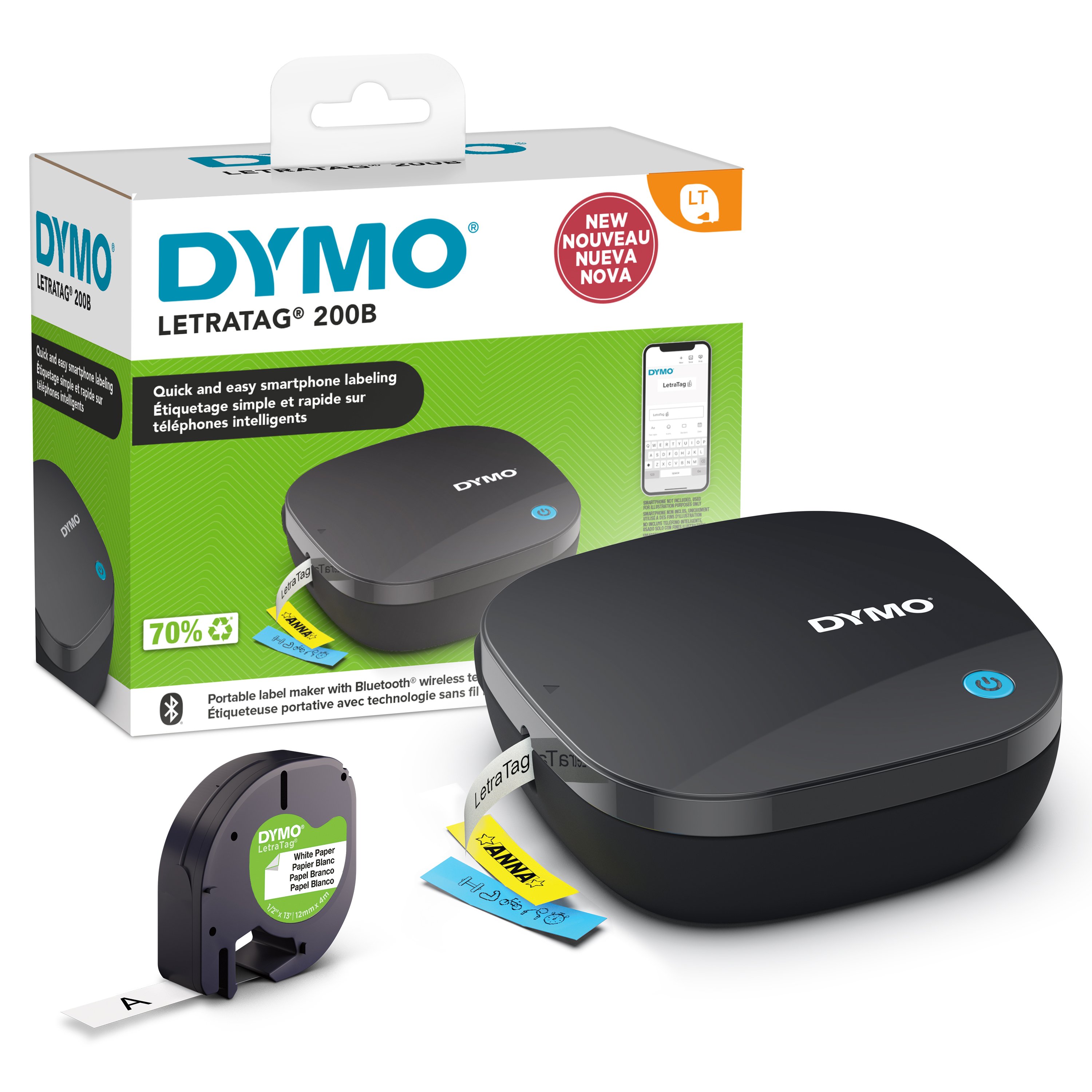 DYMO - LetraTag 200B Bluetooth Label Maker (2172855)