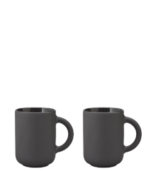 Stelton - Theo mug 0.35 l. 2 Pcs black