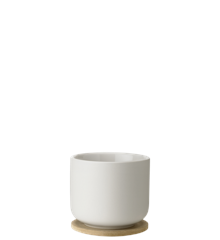 Stelton - Theo cup with coaster 0.2 l. sand