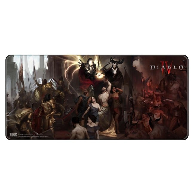 Diablo IV - Inarius and Lilith mousepad  XL