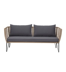 Bloomingville - Mundo lounge sofa - Lysebrun