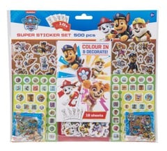 Paw Patrol - Mega Sticker Set (500 stickers)