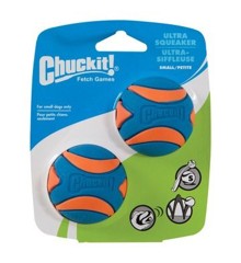 Chuckit - Ultra Squeaker Ball M 6 cm 2 pcs. - (CHUC33068)