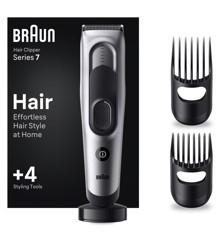 Braun - Hair Clipper Series 7 HC7390, Haarschneidemaschine für Männer