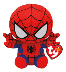 TY Plush - Beanie Boos - Spiderman (Regular) (TY41188)