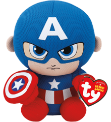 TY Bamse - Beanie Boos - Captain America (Regular)