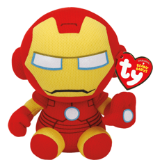 TY Plush - Beanie Boos - Iron Man (Regular) (TY41190)