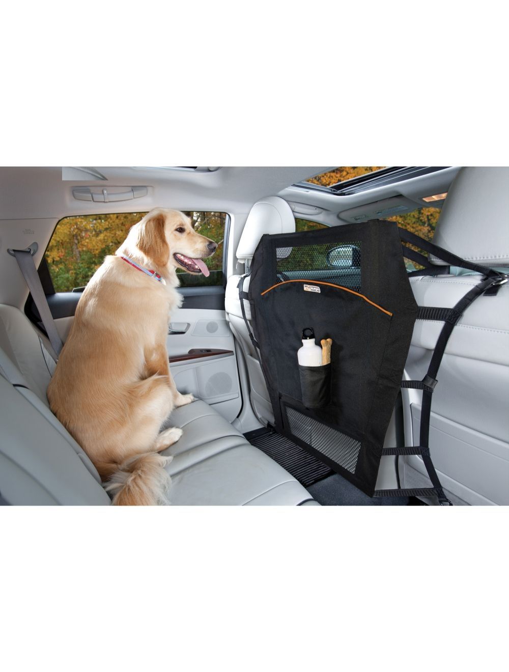 Kurgo - Backseat Barrier, black - (89662200006) - Kjæledyr og utstyr