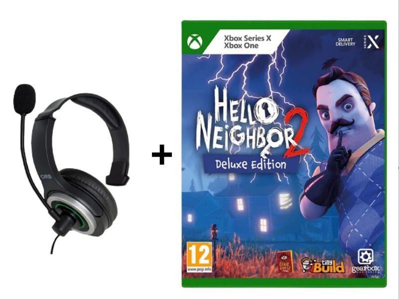 Hello Neighbor 2 Deluxe Edition + XBOX Elite Chat Headset - Videospill og konsoller