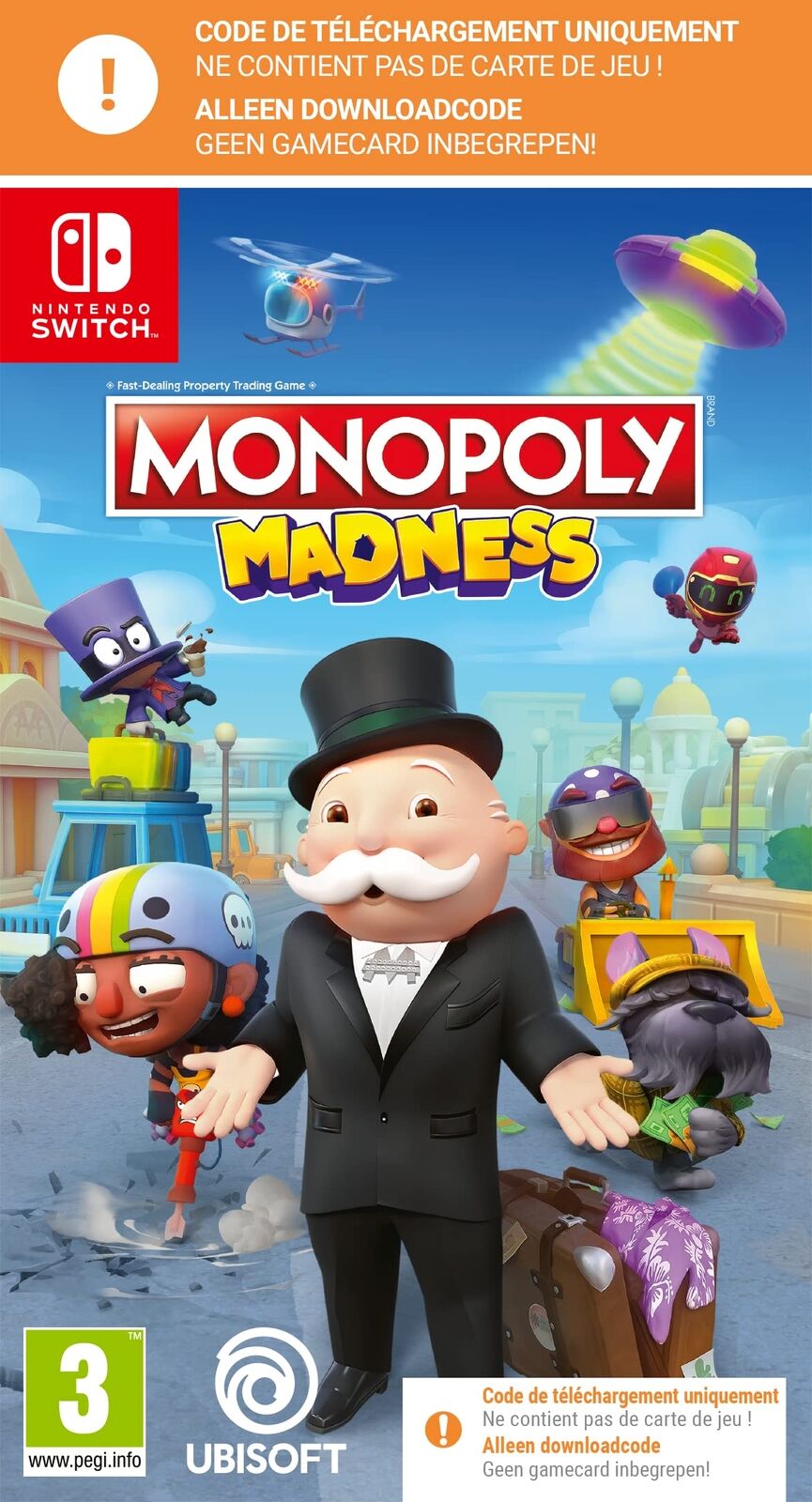 Monopoly Madness (Code In Box) (FR- Multi in game) - Videospill og konsoller