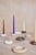 OYOY Living - Savi Marble Candleholder Small - Beige (L300758) thumbnail-3