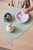 OYOY Mini - Mellow tallerken & skål sæt - LightRubber/Lavender thumbnail-2