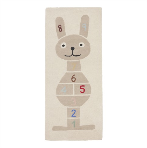 OYOY Living - Hopscotch Rug - Rabbit (M107348)