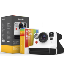Polaroid - Now Gen 2 E-Box Camera - White & Black