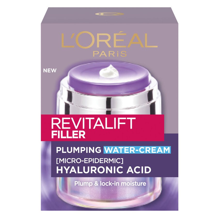 L'Oréal - Paris Revitalift Filler Replumpling Water Cream 50 ml - Skjønnhet