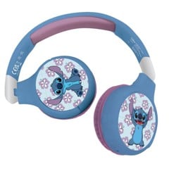 Lexibook - Disney Stitch 2-in-1 Bluetooth Headphones (HPBT010D)