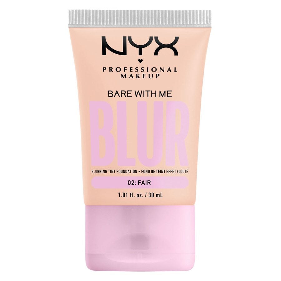 NYX Professional Makeup - Bare With Me Blur Tint Foundation 02 Fair - Skjønnhet