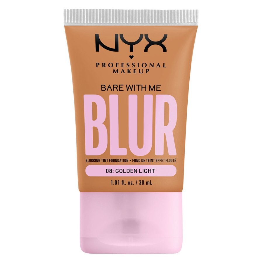 NYX Professional Makeup - Bare With Me Blur Tint Foundation 08 Golden Light - Skjønnhet