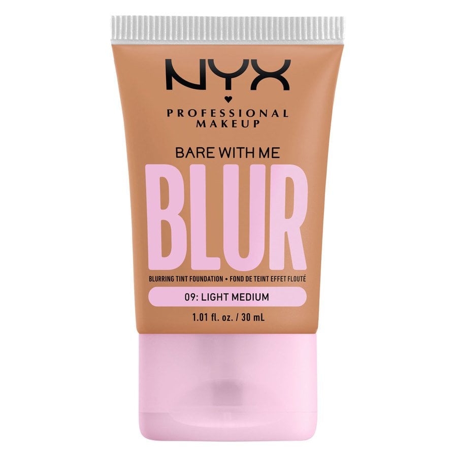 NYX Professional Makeup - Bare With Me Blur Tint Foundation 09 Light Medium - Skjønnhet