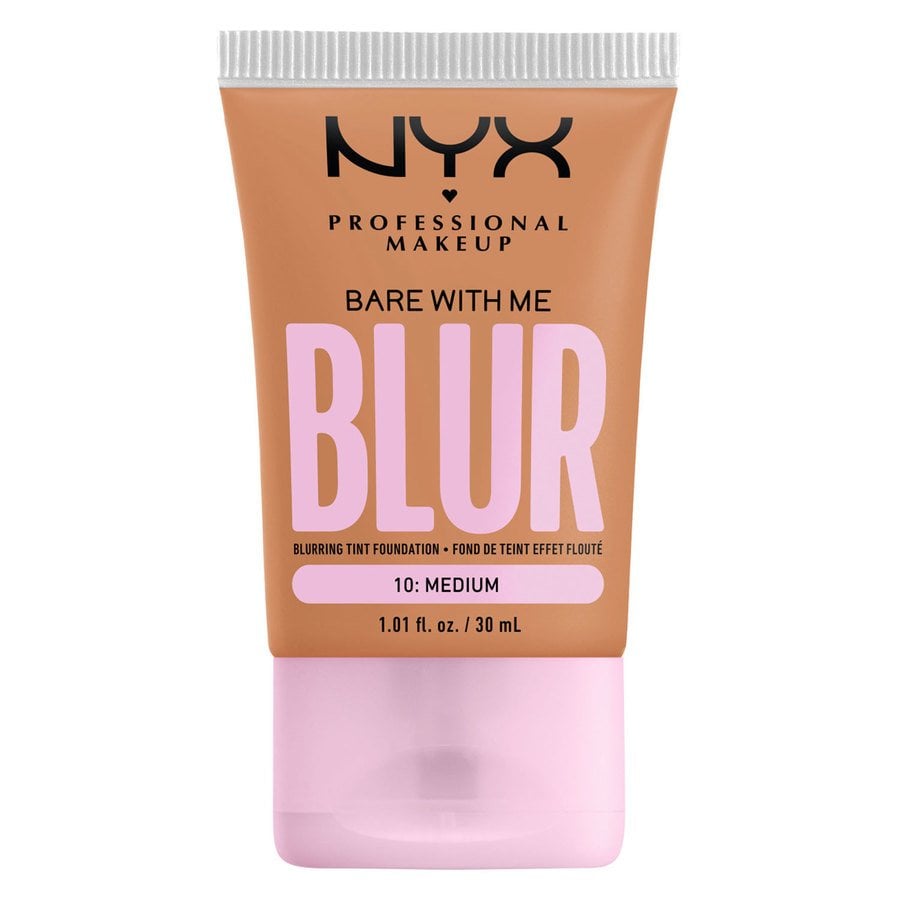 NYX Professional Makeup - Bare With Me Blur Tint Foundation 10 Medium - Skjønnhet