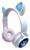 Lexibook - Cat ear and lightings bluetooth headphones (HPBTKT) thumbnail-1