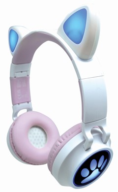 Lexibook - Cat ear and lightings bluetooth headphones (HPBTKT)