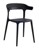 Muubs - Dining chair Luna Stripe - Black (8020000311) thumbnail-1
