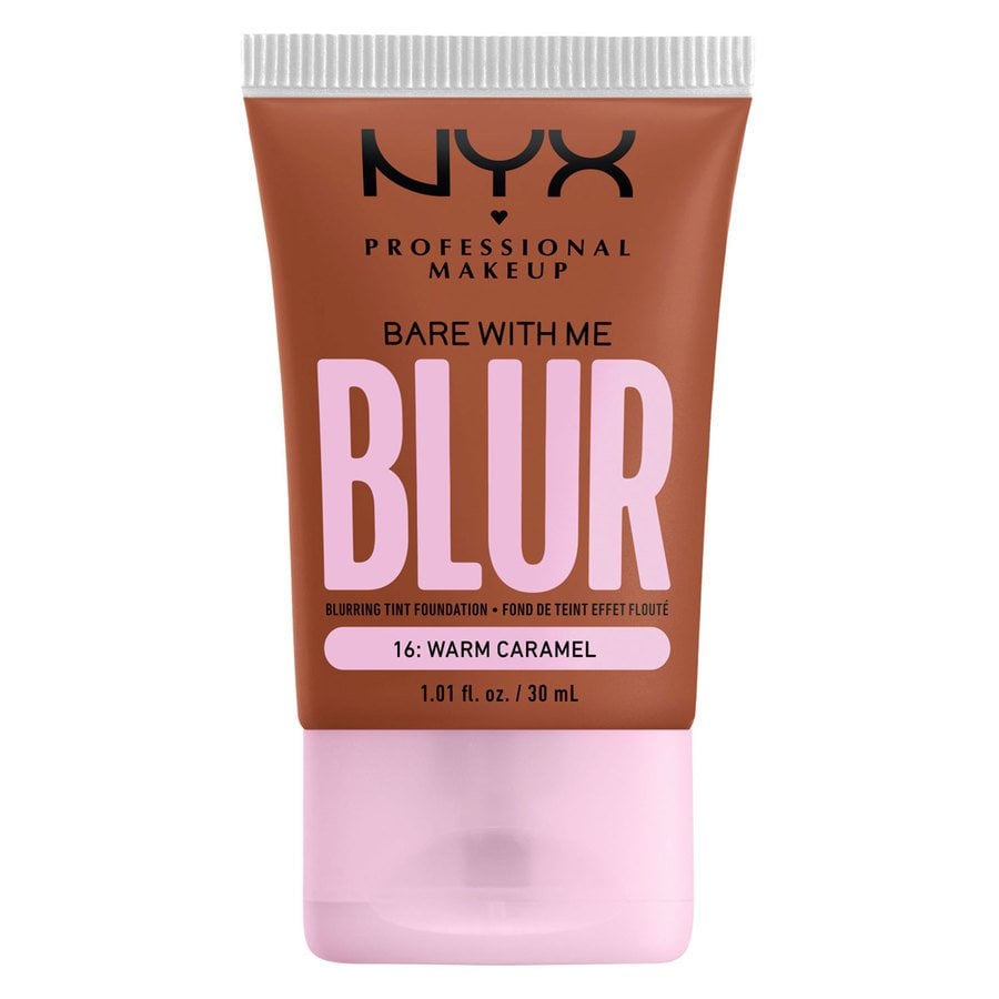 NYX Professional Makeup - Bare With Me Blur Tint Foundation 16 Warm Caramel - Skjønnhet