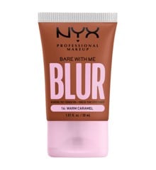 NYX Professional Makeup - Bare With Me Blur Tint Foundation 16 Warm Caramel