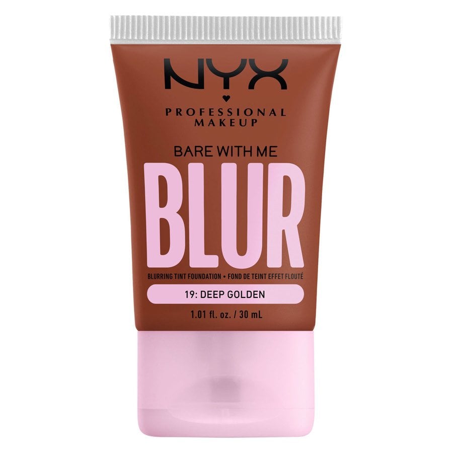 NYX Professional Makeup - Bare With Me Blur Tint Foundation 19 Deep Golden - Skjønnhet