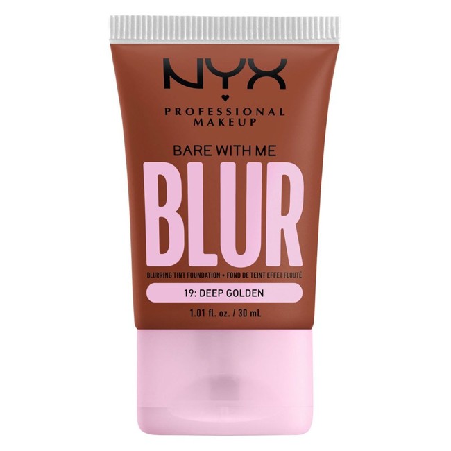 NYX Professional Makeup - Bare With Me Blur Tint Foundation 19 Deep Golden