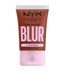 NYX Professional Makeup - Bare With Me Blur Tint Foundation 20 Deep Bronze