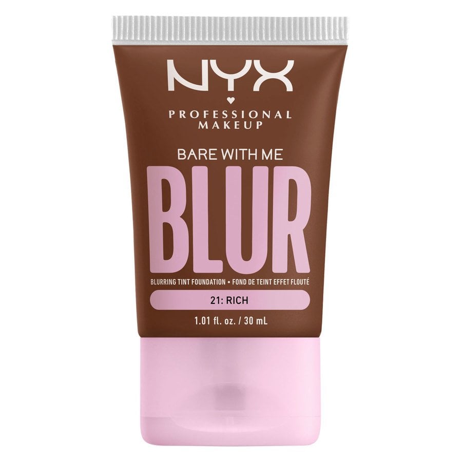 NYX Professional Makeup - Bare With Me Blur Tint Foundation 21 Rich - Skjønnhet