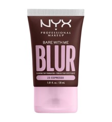 NYX Professional Makeup - Bare With Me Blur Tint Foundation 23 Espresso