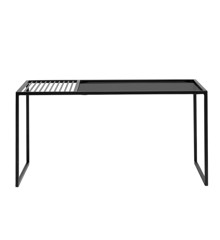 Muubs - Coffee table Denver - Black w/black glass (8280000103)