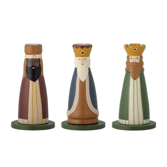 Bloomingville - Set of 3 - Betiel Holy Three Kings Candlesticks (82058328)