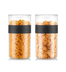 Bodum - PRESSO storage jar 2 l - 2 pcs Black