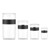 Bodum - PRESSO storage jar set of 12 pcs Black thumbnail-4