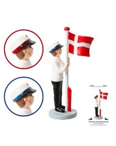 DGA - Student with Flag 12 cm - Boy (9914067)