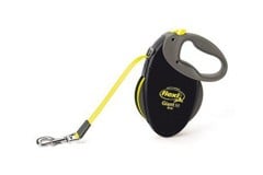 FLEXI - Leash Giant M 8M Tape Black/Neon Yellow Max 25Kg - (600.7780)